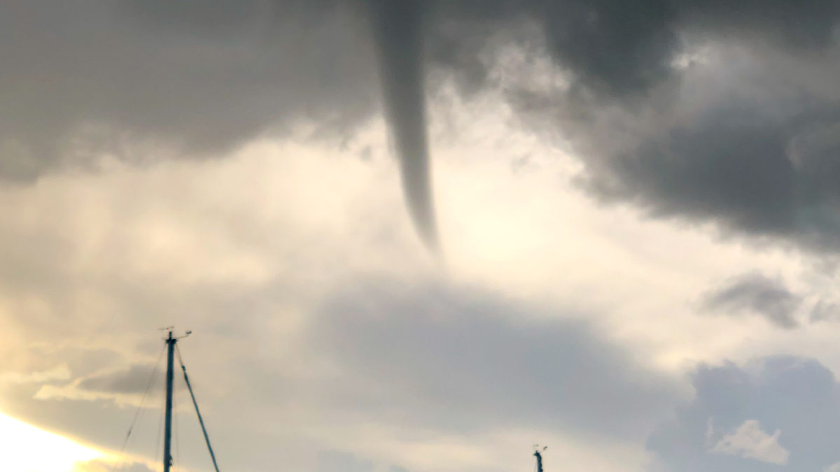 Funnel Cloud Briefly Spotted Near Key - Key News